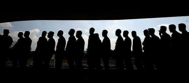 disabled person's waiting exemption in Israel - queue of people